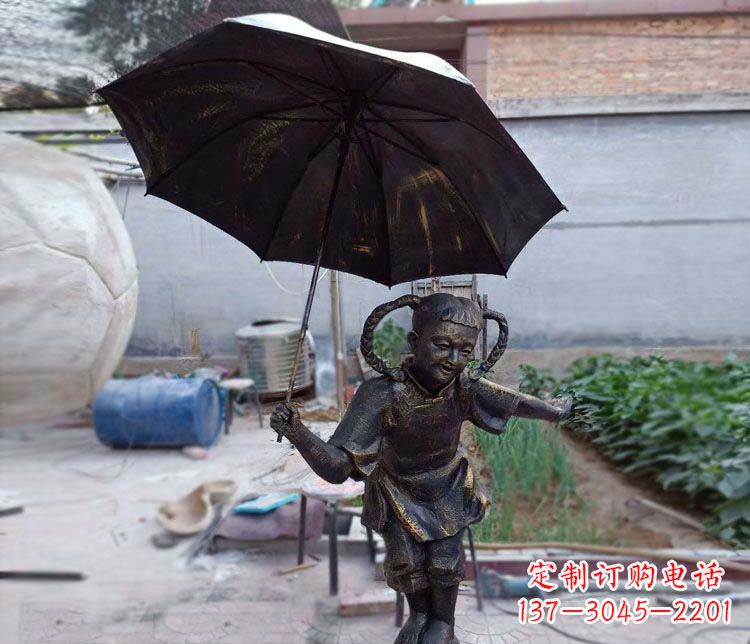 黄冈儿童雕塑传承文化之美