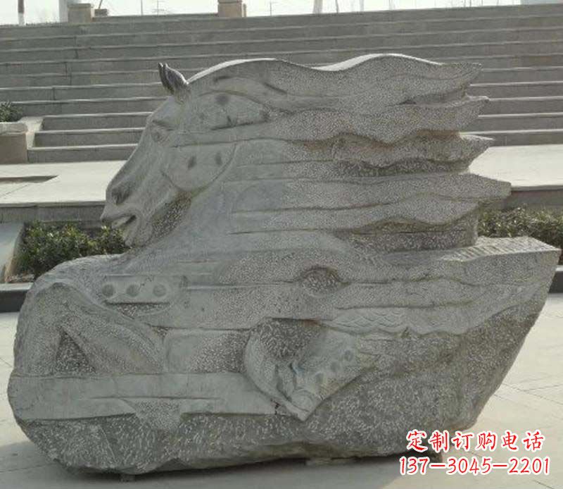 黄冈大理石马雕百年传统的精美杰作