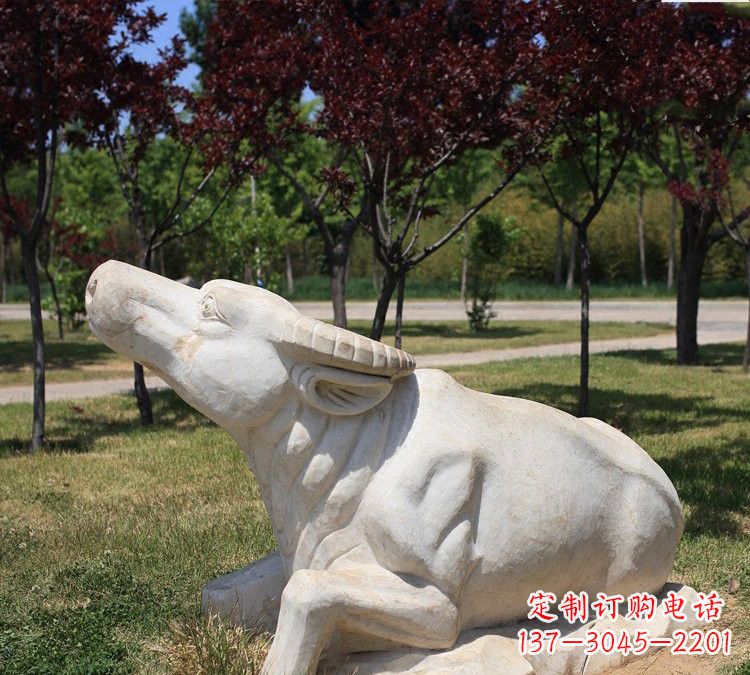 黄冈大理石动物雕塑传承文化的艺术精品