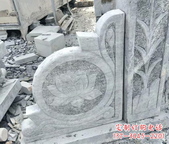 黄冈仿古大理石栏板雕塑——穿越时空,传承古典美学