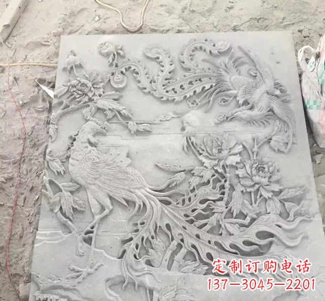 黄冈精美的凤凰雕塑