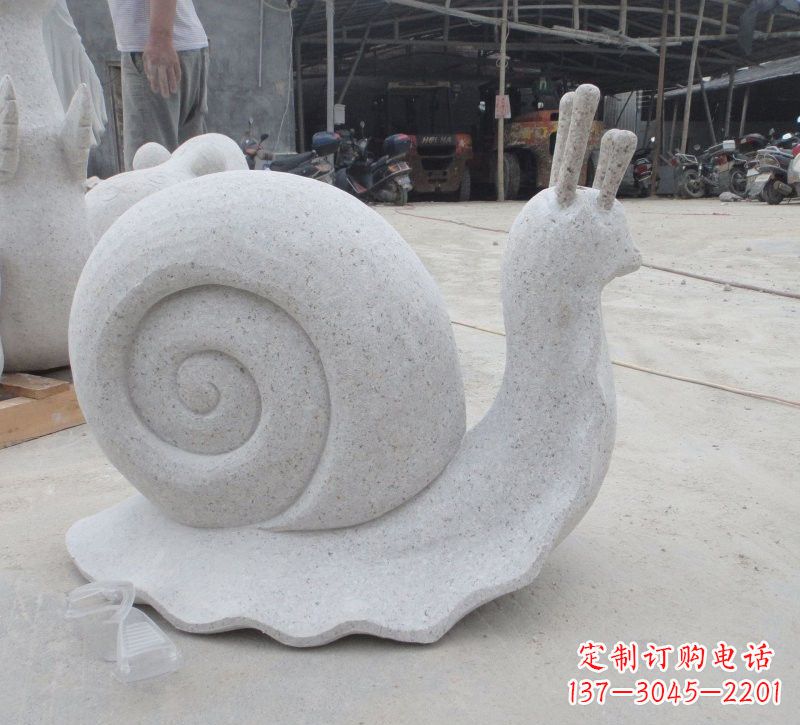黄冈大理石蜗牛雕塑