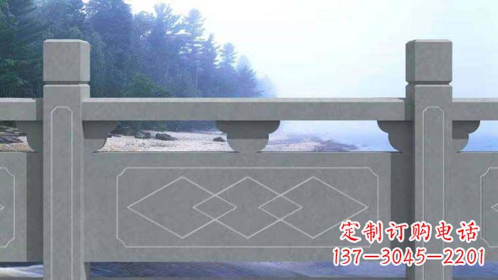 黄冈大理石护城河栏板石雕