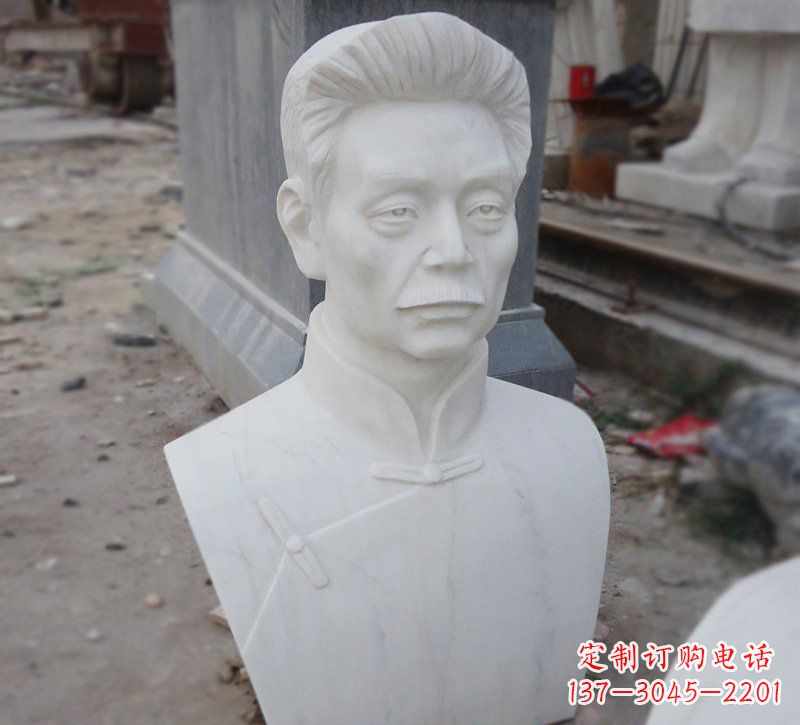 黄冈传承文化魅力·鲁迅头像精美雕塑