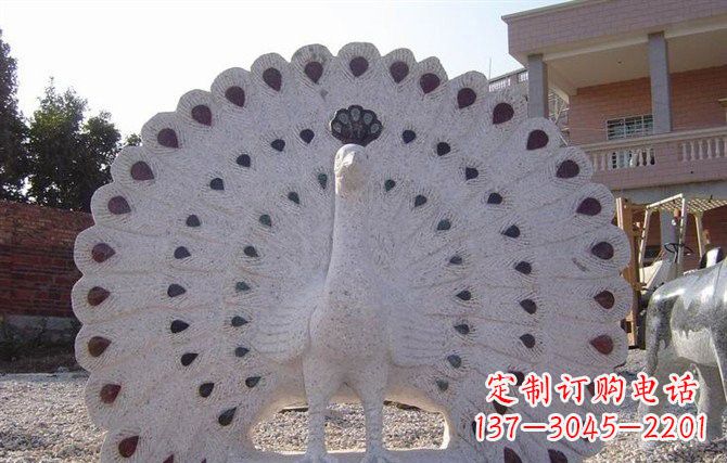黄冈精美绝伦的孔雀石雕塑