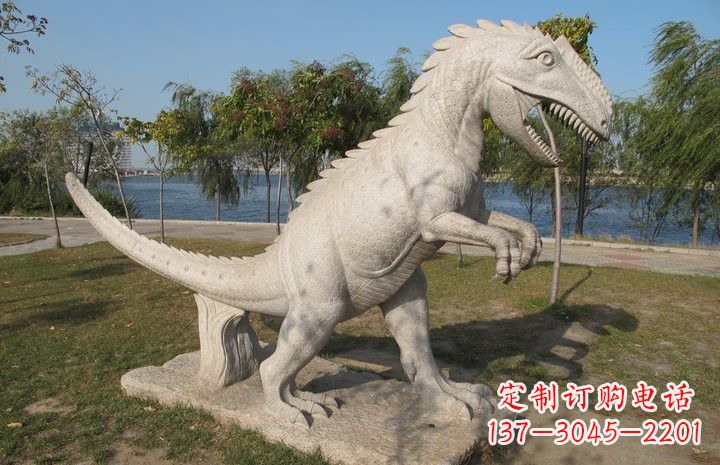 黄冈大理石恐龙石雕