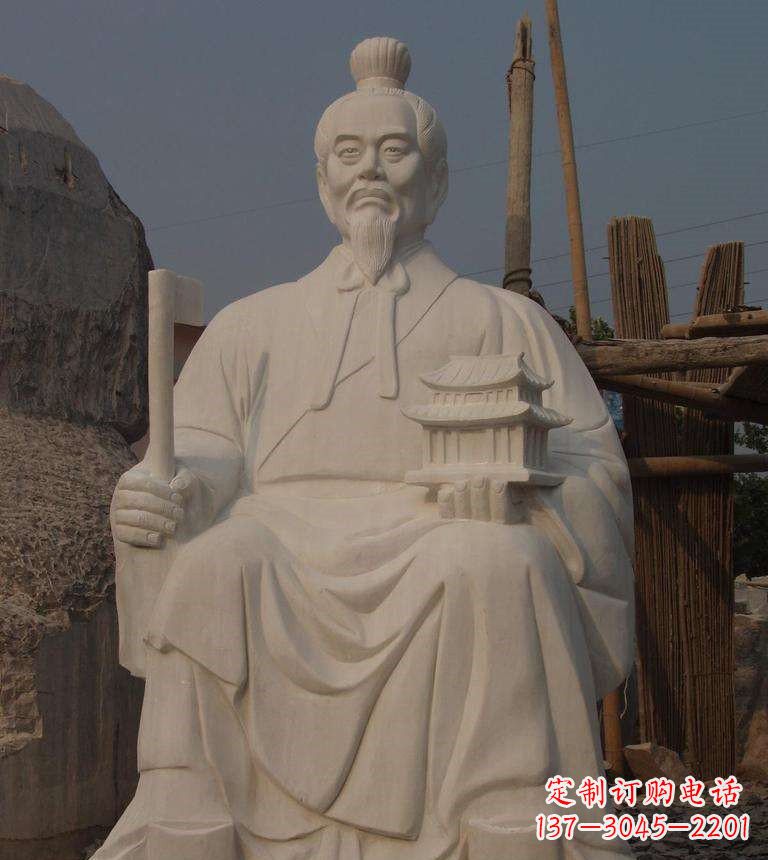 黄冈传承古典艺术,精美手工鲁班雕塑