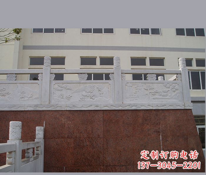 黄冈精致美观的大理石栏板雕塑