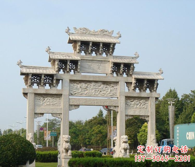 黄冈大理石牌坊雕塑——精致纯粹、卓越优雅