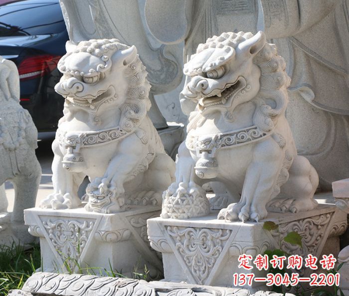 黄冈大理石狮子雕塑