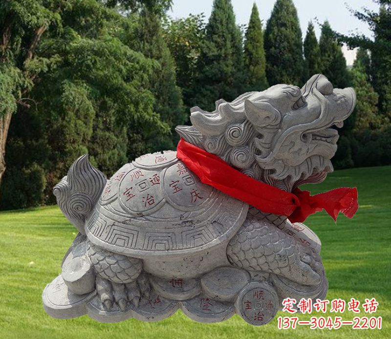 黄冈古典铜质龙雕塑