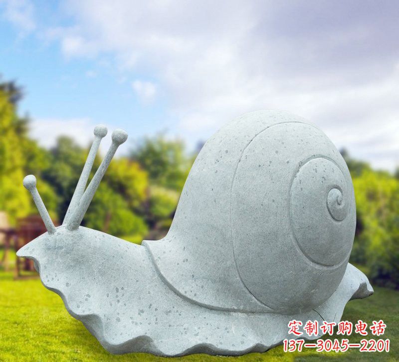 黄冈大理石蜗牛雕塑