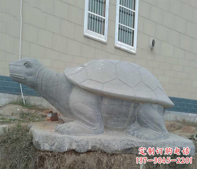 黄冈大理石乌龟石雕精美的古典风格装饰