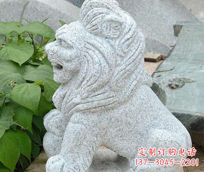黄冈大理石狮子雕塑