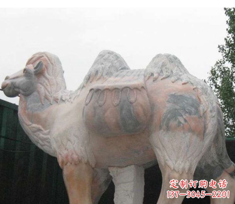黄冈新颖精美的骆驼石雕