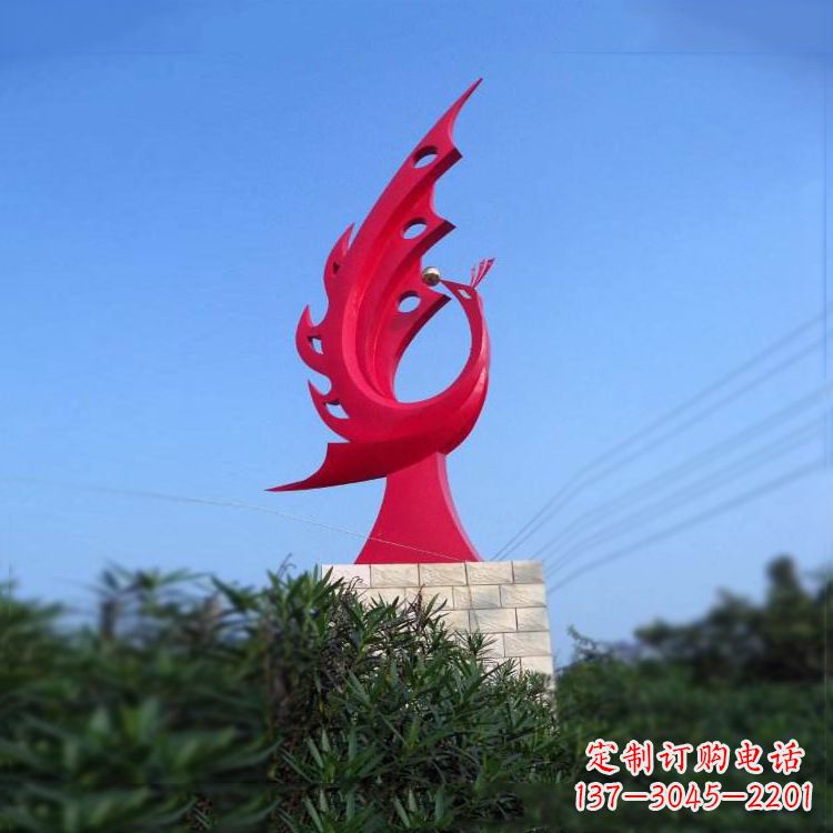 黄冈凤凰不锈钢雕塑