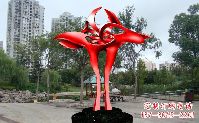 黄冈精美的不锈钢仙鹤雕塑