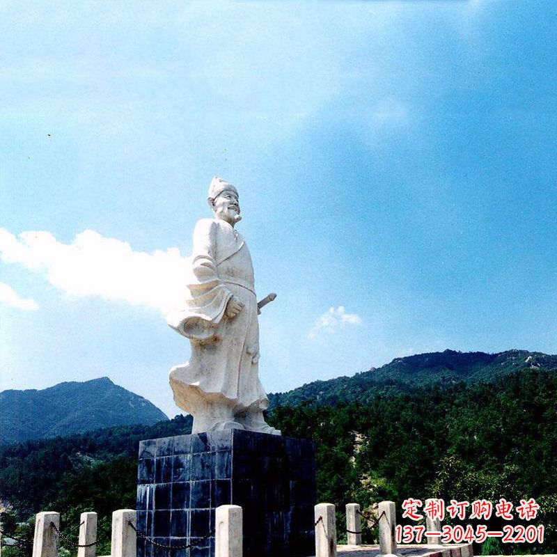 黄冈大型景区历史名人朱元璋石雕塑像