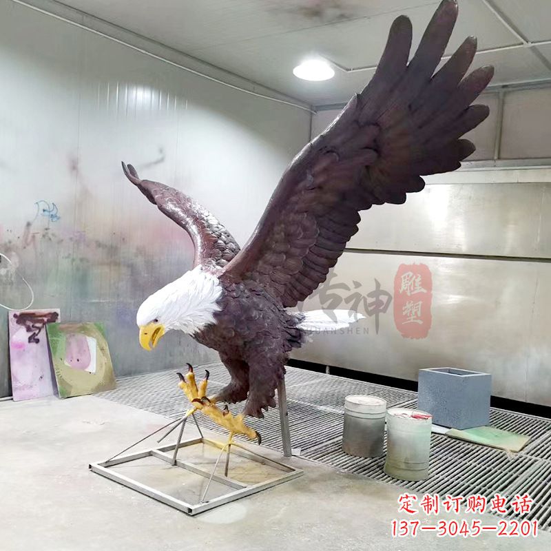 黄冈优雅老鹰雕塑