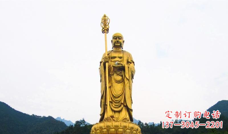 黄冈定制大型铜佛像雕塑