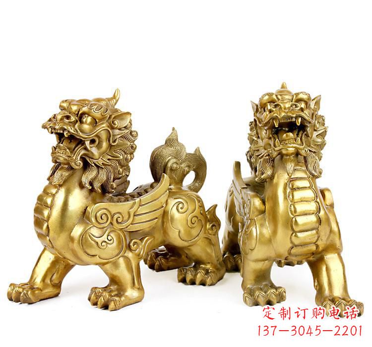 黄冈大型铜雕貔貅