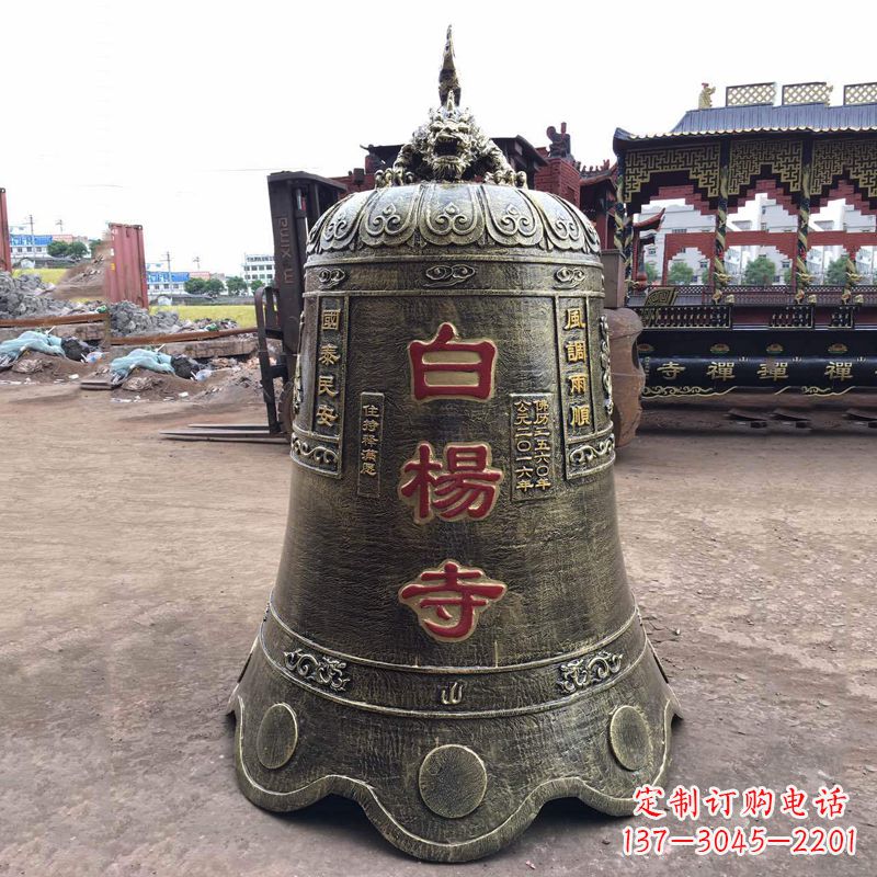 黄冈优质铜钟雕塑定制