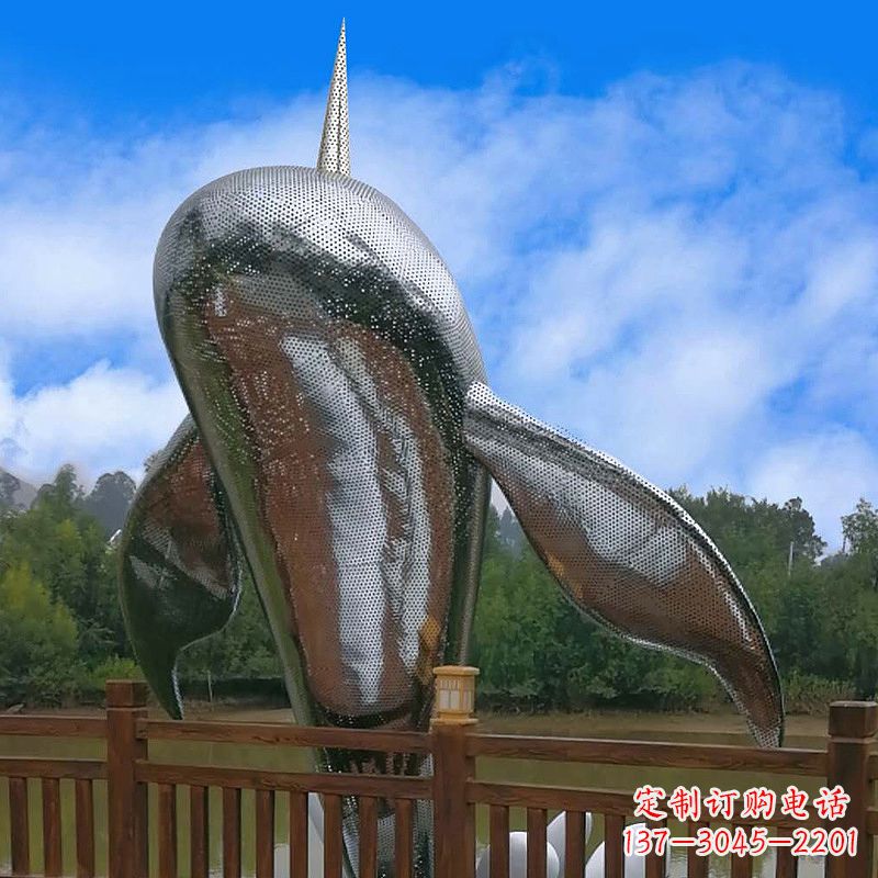 黄冈大型不锈钢动物雕塑