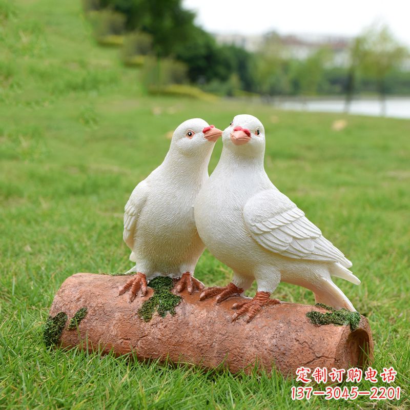 黄冈精美大型和平鸽雕塑