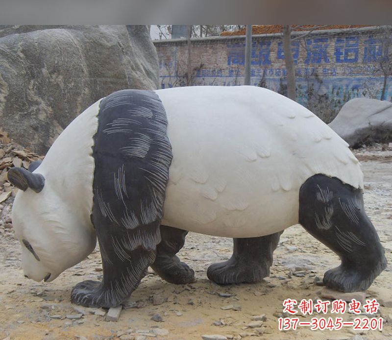 黄冈大熊猫石雕