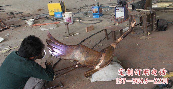 黄冈专业大雁铜雕制作