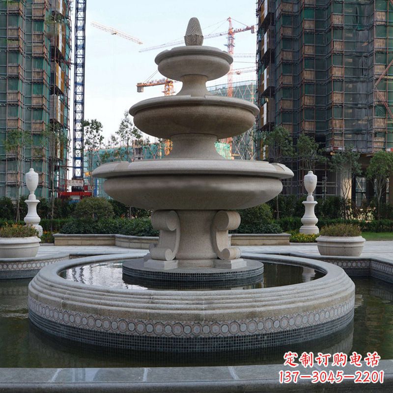 黄冈东阳石雕喷泉水景