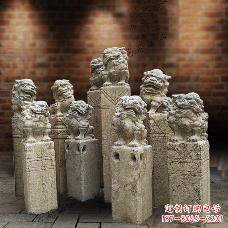 黄冈仿古栓马雕塑