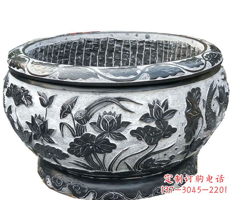 黄冈传承古典,精致仿古庭院花盆雕塑