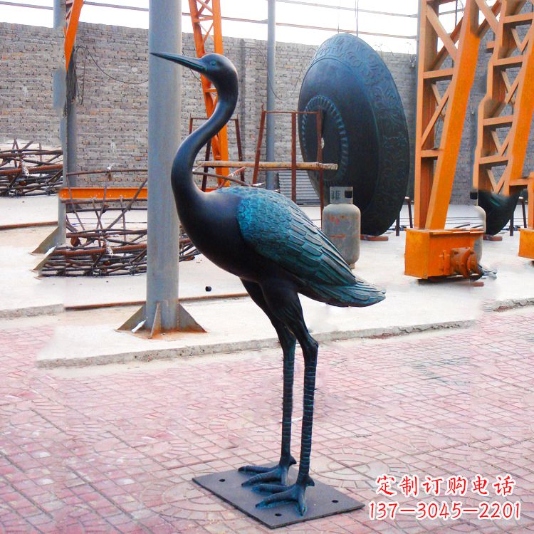黄冈仿古仙鹤雕塑