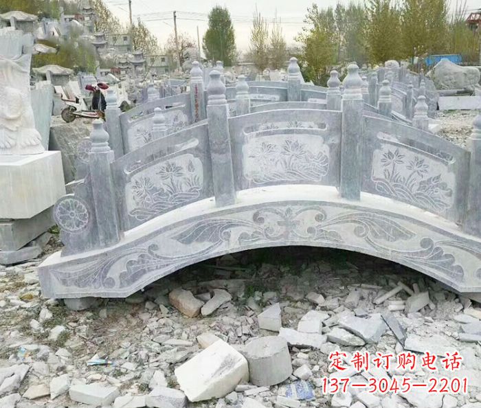 黄冈仿古石拱桥雕塑