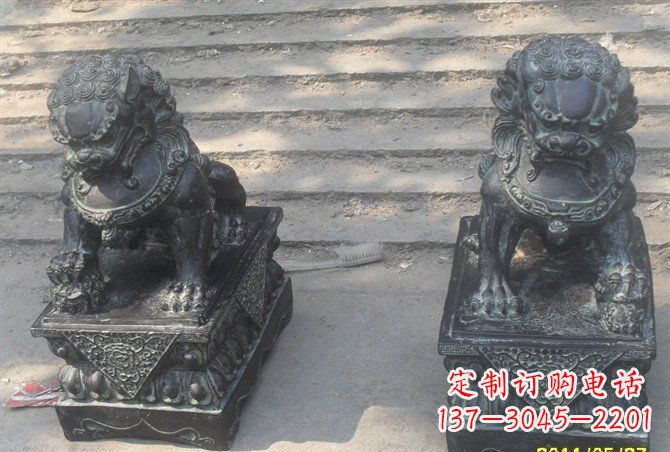 黄冈仿古铸铜狮子雕塑