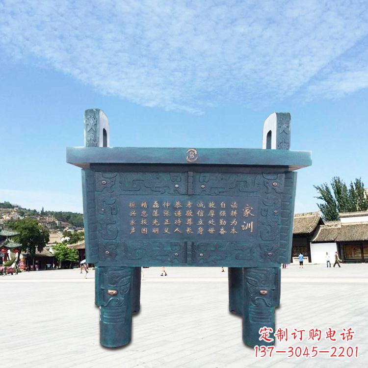 黄冈古典香炉雕塑