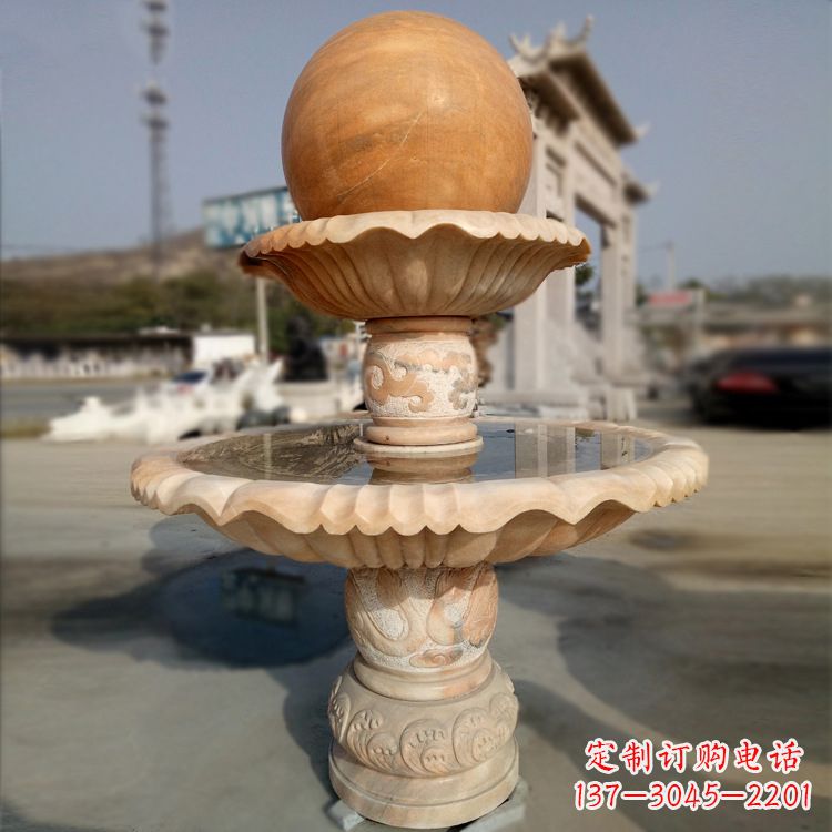 黄冈风水球石雕塑