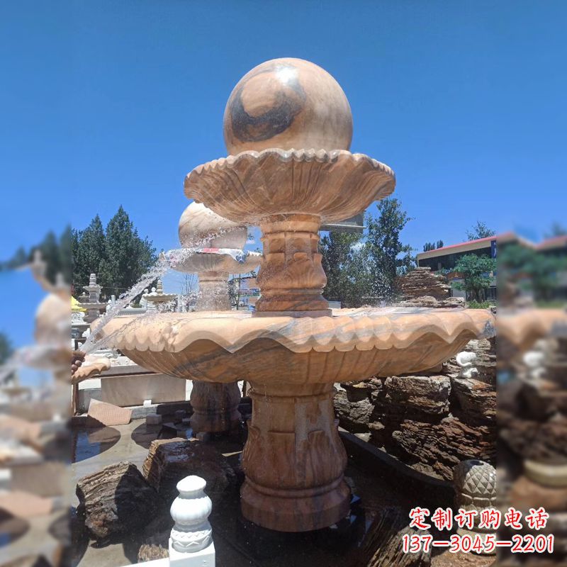 黄冈风水球水景