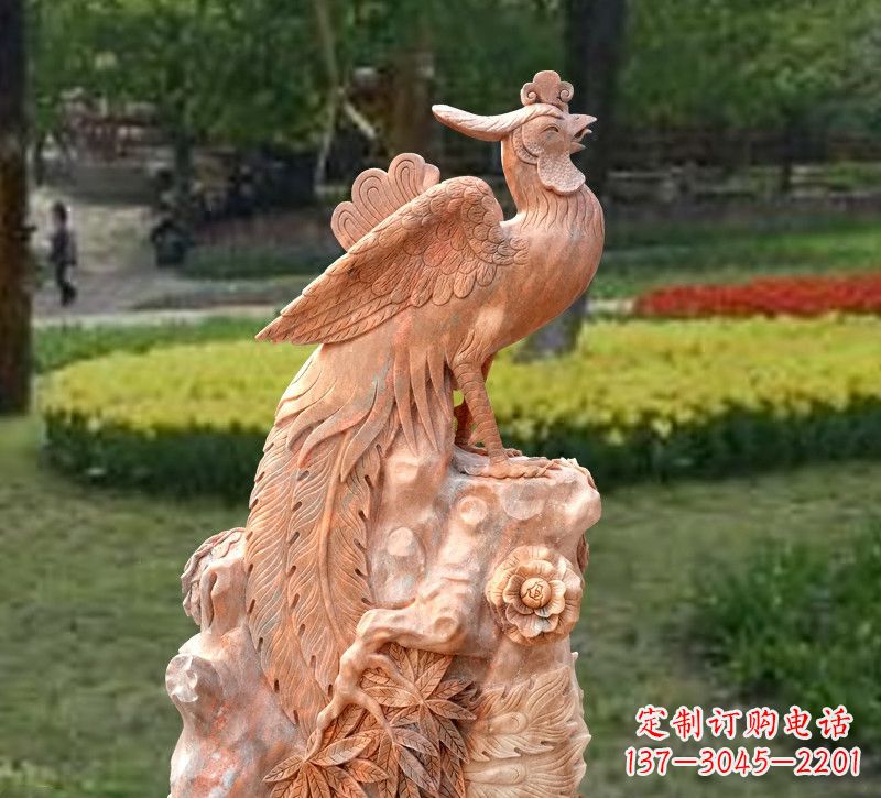 黄冈凤凰神鸟景观雕塑