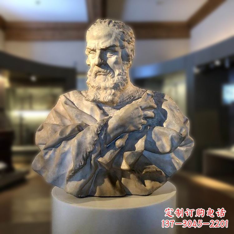 黄冈伽利略头像雕塑--精致定制