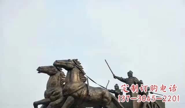 黄冈文艺复兴风格马车雕塑