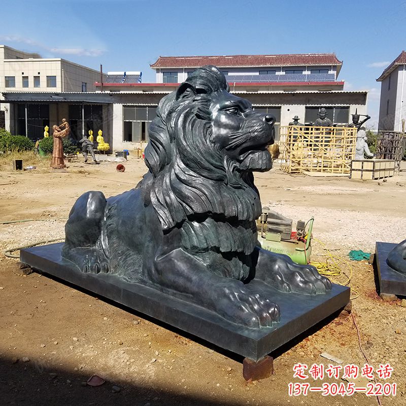 黄冈铜塑动物雕塑
