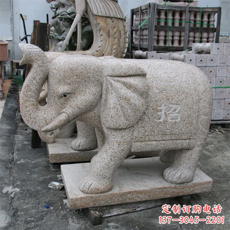 黄冈唯美大象雕塑