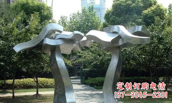 黄冈不锈钢拱门定制雕塑