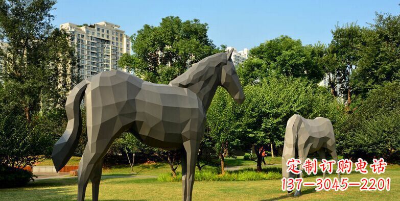 黄冈产品名称不锈钢动物抽象雕塑