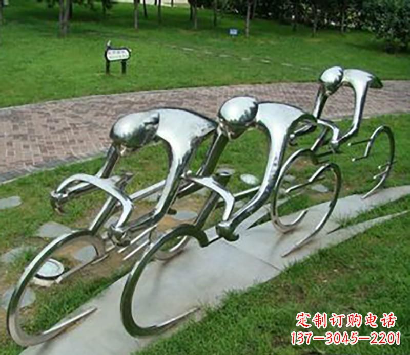 黄冈西安中领雕塑——骑行出美好,独自发现!