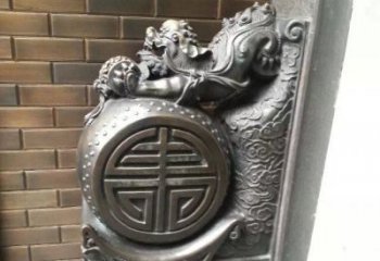 黄冈仿古门墩铜雕