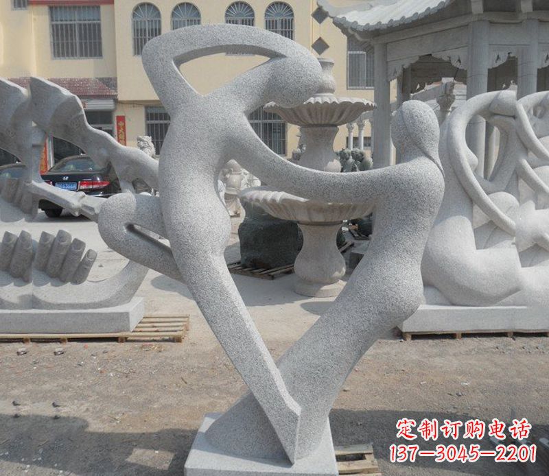 黄冈中领雕塑独具匠心的“浪漫幸福·情侣小品雕塑”