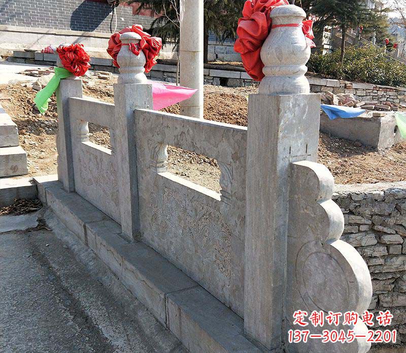 黄冈公园定制石栏板雕塑